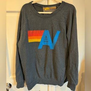 Navy blue AVIATOR NATION sweatshirt size XL